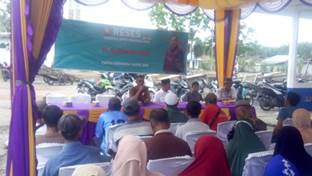 Anggota DPRD Provinsi Riau, Syafruddin Iput melakukan reses di Kabupaten Rokan Hilir (foto/int)