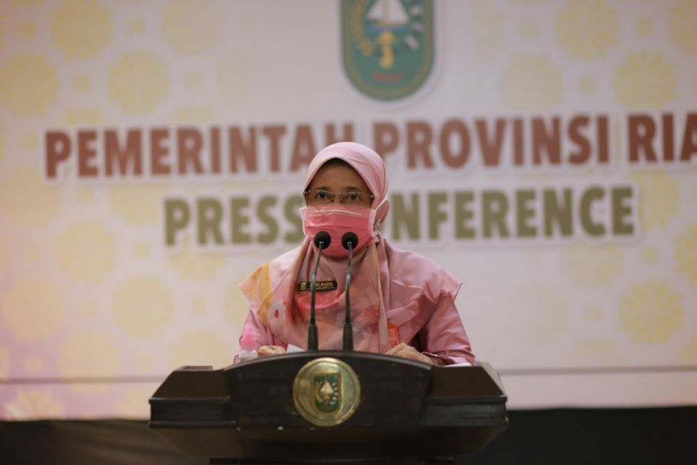Kepala Dinas Kesehatan Riau Mimi Yuliani Nazir.