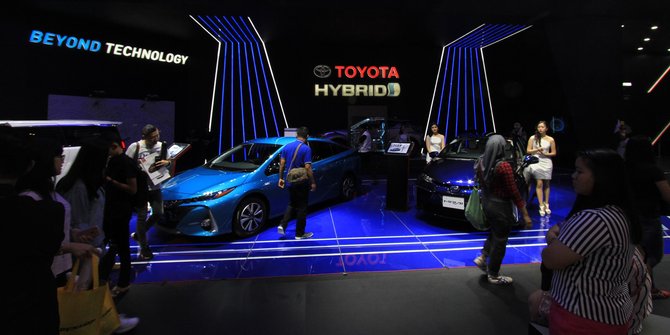 Booth Toyota di GIIAS