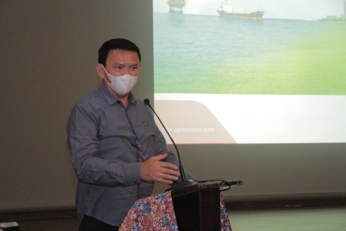 Komisaris Utama PT Pertamina (Persero), Basuki Tjahaja Purnama 