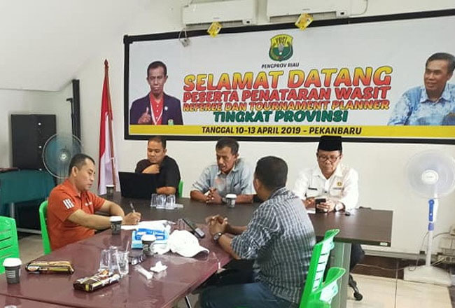Mukerprov PBSI Riau akan diikuti oleh Pengurus Provinsi dan Pengurus PBSI Kabupaten/Kota.