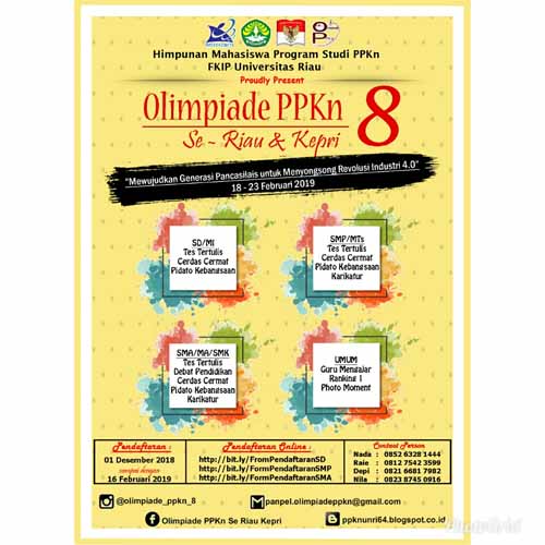Olimpiade PPKn ke-8 se-Riau & Kepri