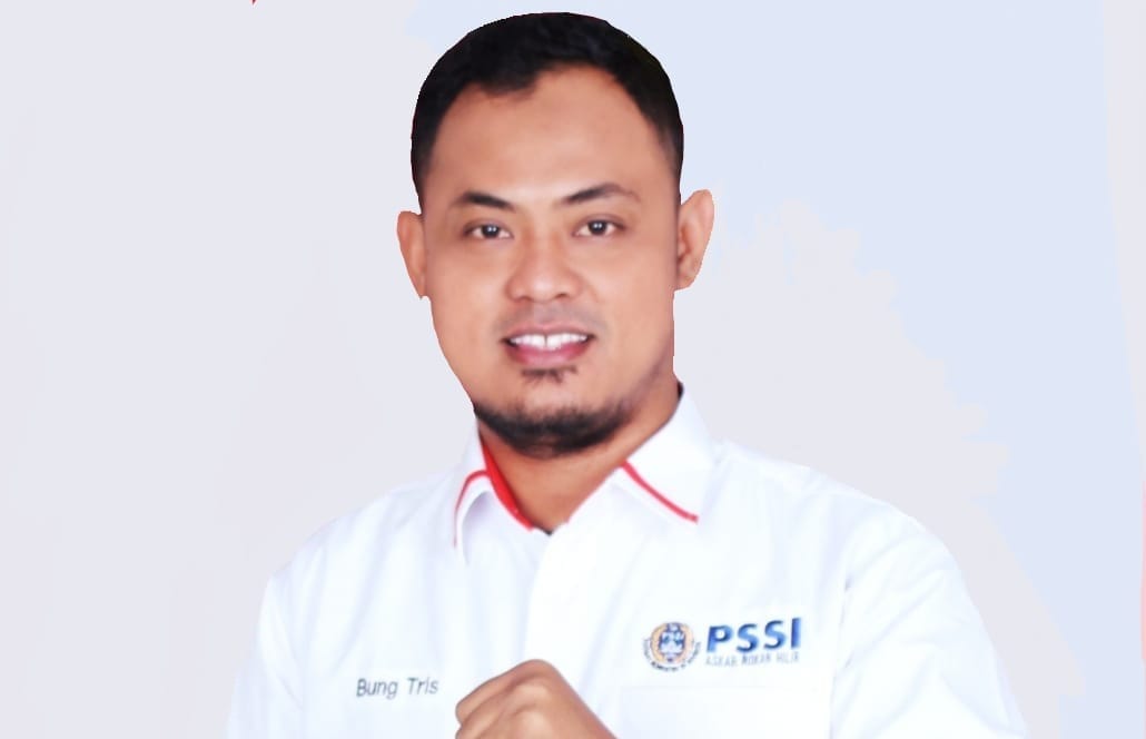 Plt Ketua Askab PSSI Rohil, Okto Mira Kurniawan (foto/afrizal)