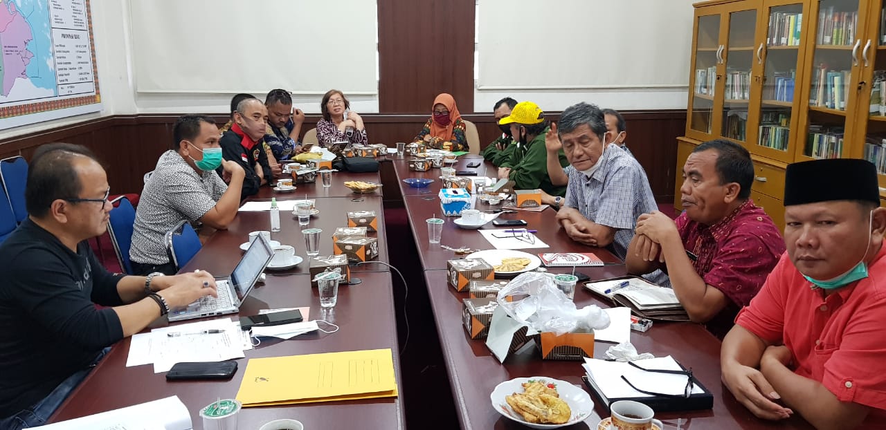 Rapat Pengurus FPK Provinsi Riau, Kamis (22/10/2020) lalu. 