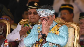 Raja Malaysia Yang di-Pertuan Agong Sultan Abdullah Sultan Ahmad Shah. Foto: CNNIndonesia