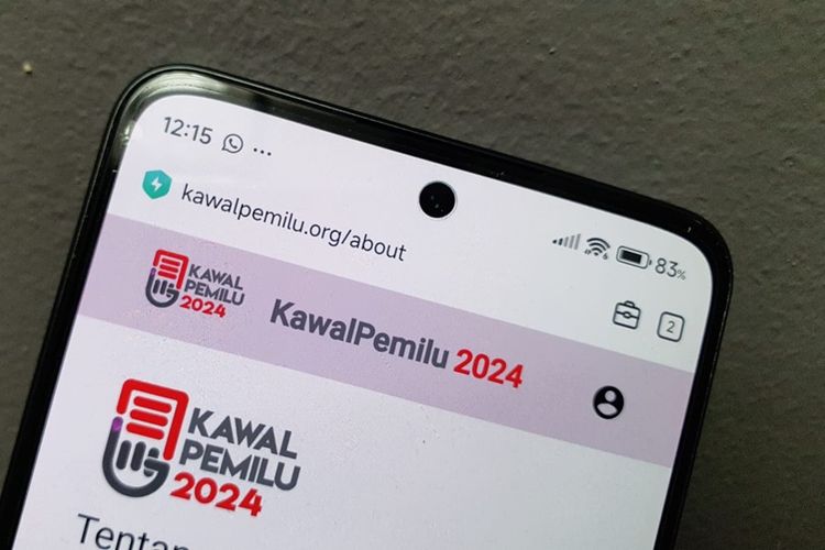 Real count Kawalpemilu.org menyatakan Prabowo-Gibran pemenang Pilpres 2024 (foto/int)