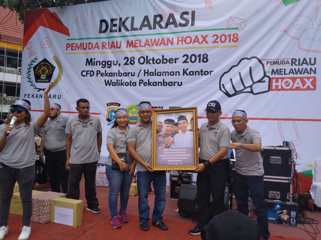 Deklarasi Pemuda Riau Melawan Hoax