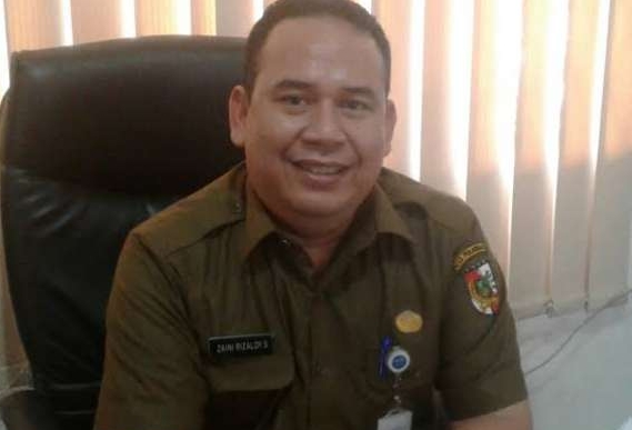 Sekretaris Diskes Kota Pekanbaru Zaini Rizaldy Saragih.