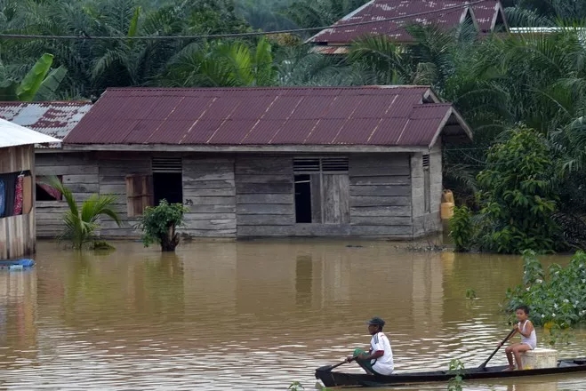 Banjir Riau.