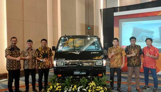 PT Mitsubishi Motors Krama Yudha Sales Indonesia (MMKSI) meluncurkan generasi terbaru colt L300 di Bekasi dalam acara bertajuk New Colt L300 5uper Launch – Customer Gathering, 20 Juli 2022.
