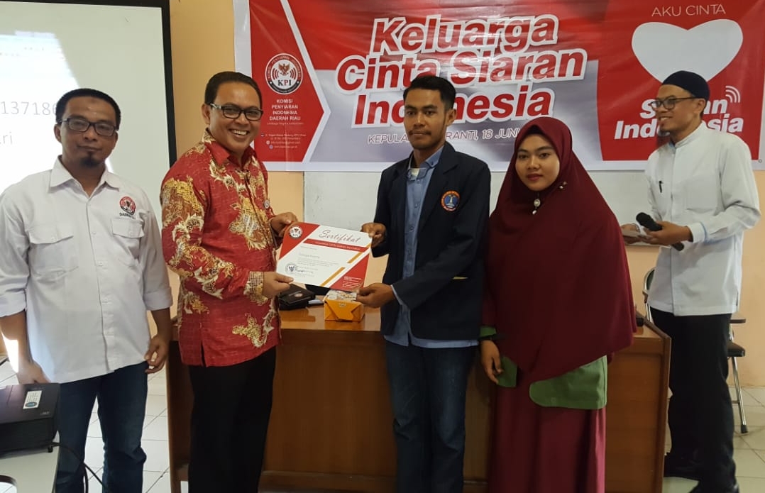 Kelompok Cinta Siaran Indonesia (KCSI) di KotaSelatpanjang, Kabupaten Kepulauan Meranti.
