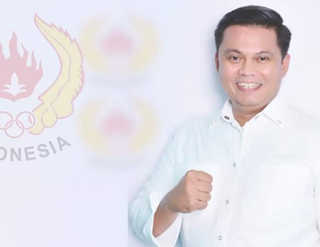 Mantan Ketua Komite Olahraga Nasional Indonesia (KONI) Kampar, Surya Darmawan
