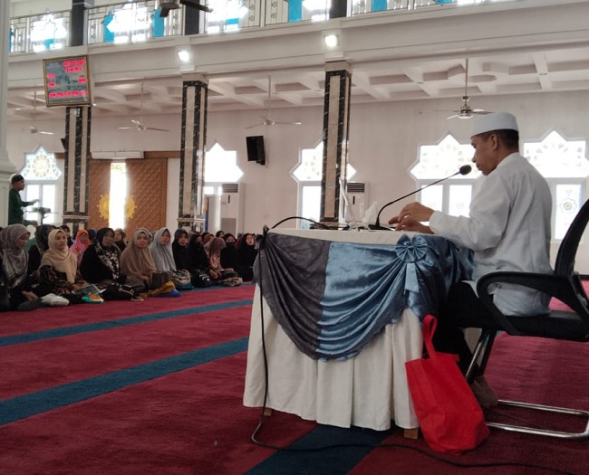 Berkolaborasi dengan Masjid Paripurna Raudhatus Shalihin, Rotte   menggelar Pelatihan Penyelenggaraan Jenazah.