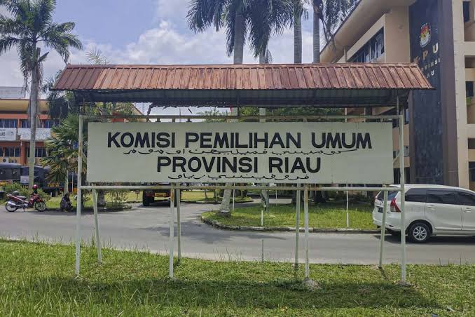 KPU Riau.(int)