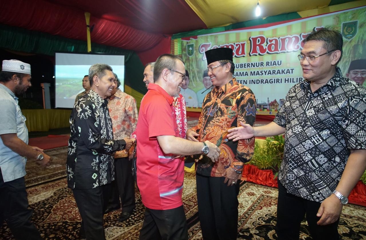 Gala Dinner dan Temu Ramah Gubernur Riau, H Syamsuar bersama masyarakat.