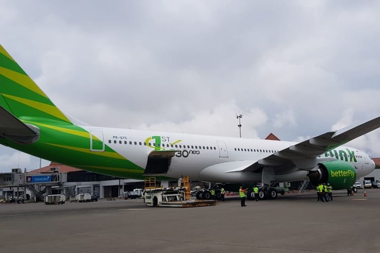 Pesawat Citilink Airbus A330-900 NEO (Dok. PT Citilink Indonesia)