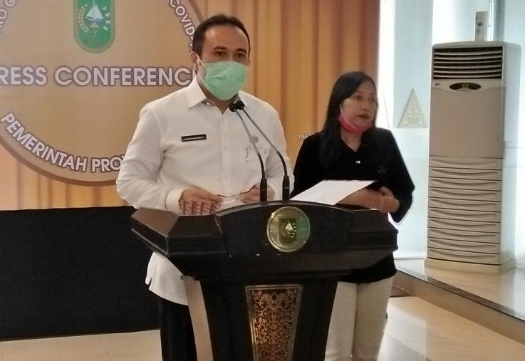 Kepala UPT Pengelolaan Pendapatan Simpang Tiga, Dispenda Provinsi Riau Mohammad Tafianto