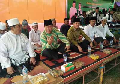 Kegiatan Bupati Rohul H Sukiman, hadiri tabligh akbar peringatan 1 Muharram di Kecamatan Rambah Hilir.