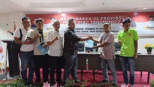 Ketua Pengprov POBSI Riau 2022-2026, Haris Kampay