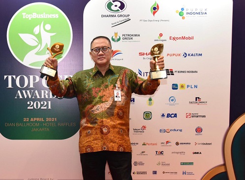 Mengawali tahun 2021 Bank Riau Kepri menorehkan prestasi gemilang pada event bertaraf nasional TOP CSR Award 2021.