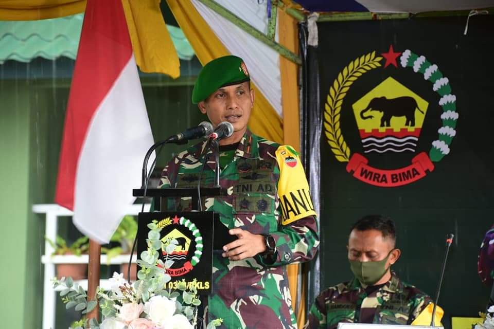 Komandan Korem 031/ Wira Bima, Brigjen TNI M Syech Ismed 