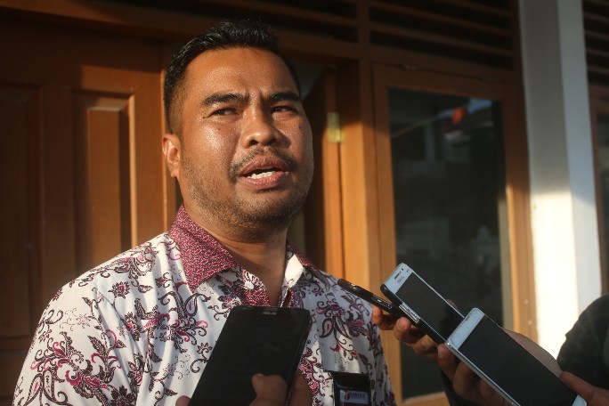 Komisioner Divisi Penindakan Pelanggaran Bawaslu Riau, Wahyu Gema Adinata.
