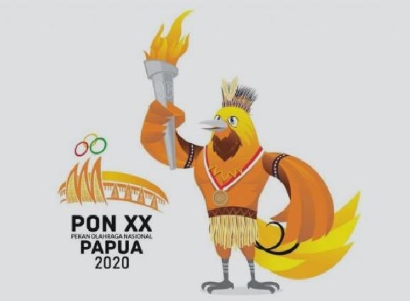 Logo dan Maskot PON 2020. 