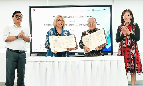 Penandatanganan PKS dilaksanakan pada hari ini, Selasa (26/9/2023) di Kantor Badan Riset dan Inovasi Nasional yang berlokasi Jakarta.