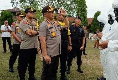 Kepala Polisi Daerah (Kapolda) Riau, Irjenpol Agung Setya Imam Effendi 