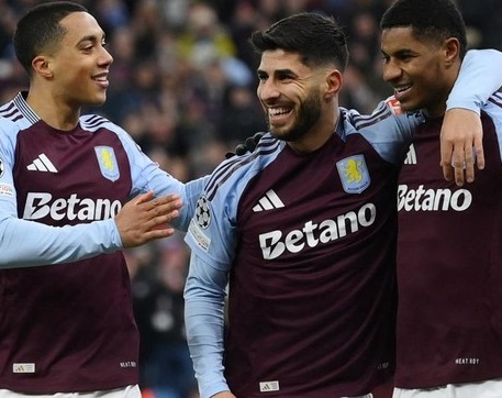 Aston Villa jadi salah satu tim yang lolos ke perempat final Liga Champions.