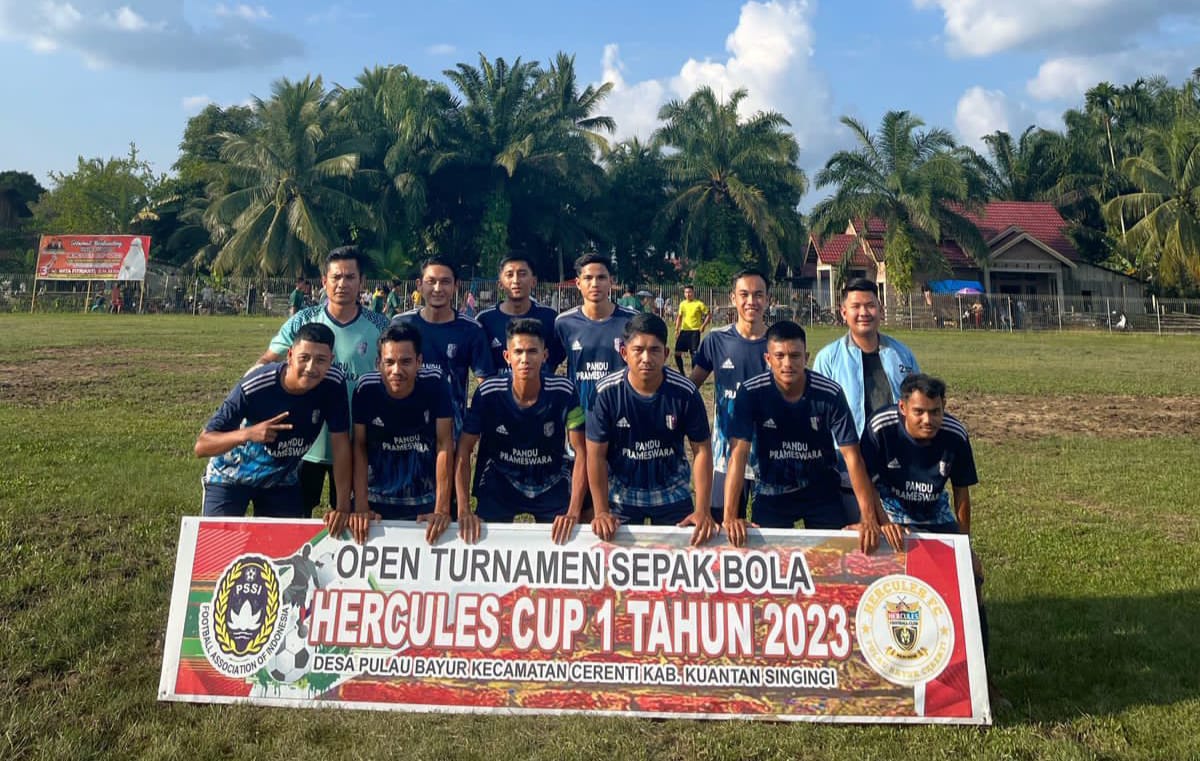 TOP Benai FC raih gelar juara Hercules Cup, Rabu (31/1/2024). (foto:ist)