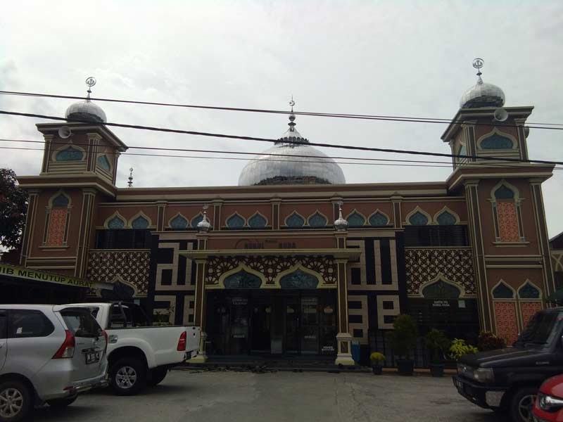 Masjid Nurul Huda di Kecamatan Tampan Pekanbaru.