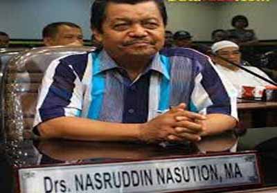 Almarhum Nasruddin Nasution semasa hidup.