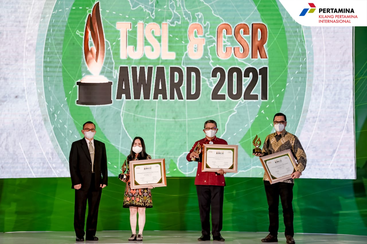 Program CSR Pertamina Dumai dan Sungai Pakning raih penghargaan tingkat nasional.