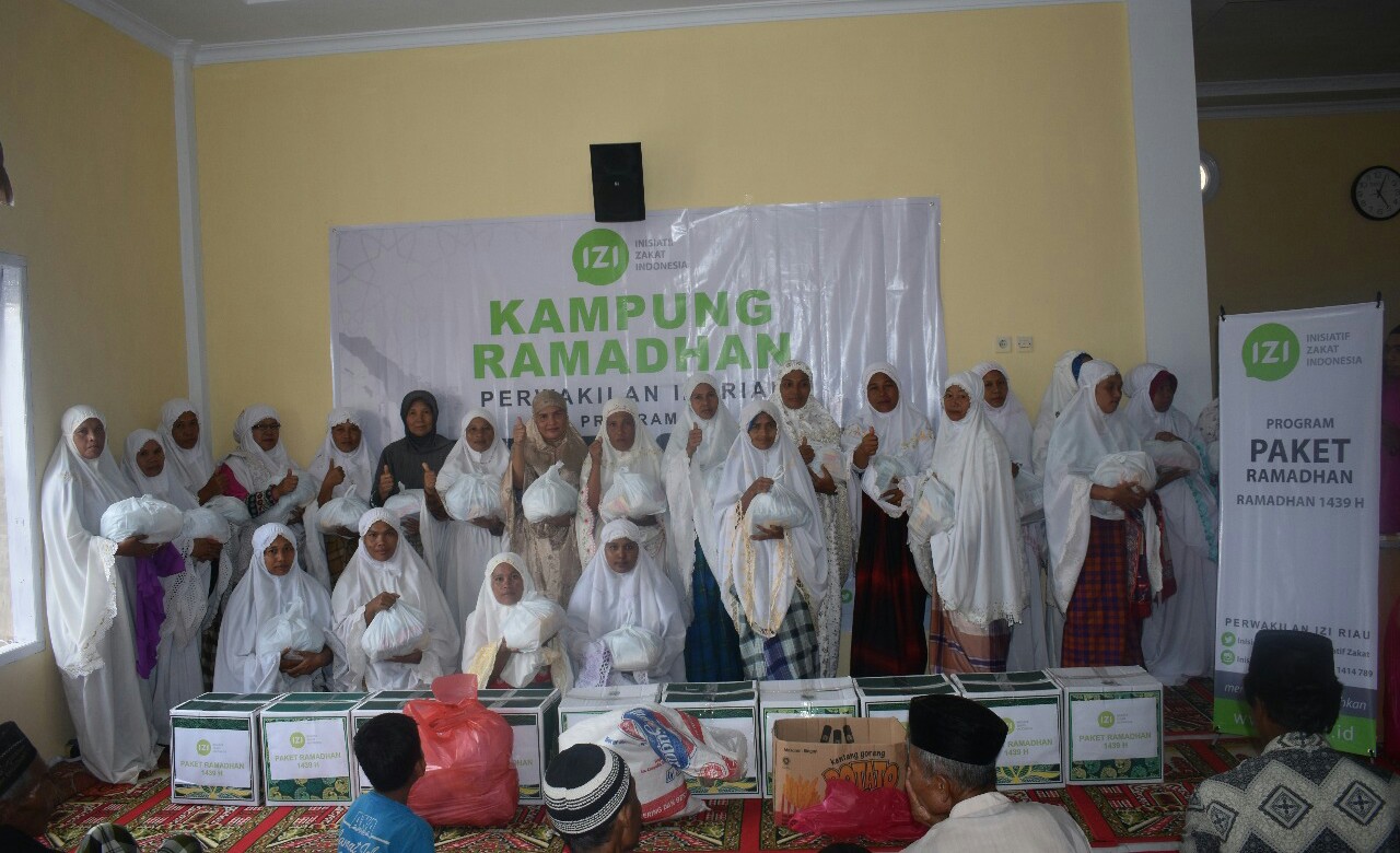 Kampung Ramadan IZI Riau.