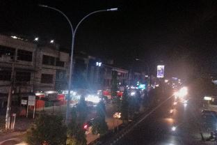 Dishub Kota Pekanbaru terus menggesa peremajaan lampu penerang jalan umum ke lampu LED Smart System (foto/ilustrasi)