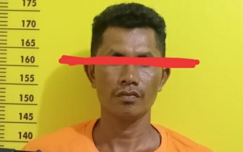 RS (35) sopir di PT.PISP II Desa Kasang Mungkal Kecamatan Bonai Darussalam, diringkus Polisi karena sudah mencabuli 4 kali bocah di bawah umur.