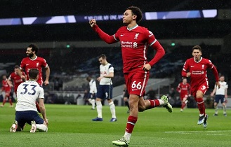 Liverpool berhasil mengalahkan Tottenham Hotspur di London. (Foto: Getty Images/Catherine Ivill)