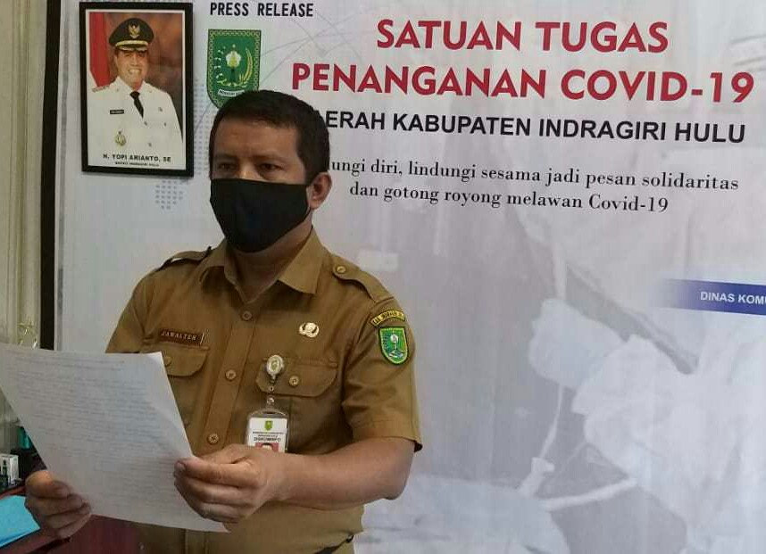 Juru Bicara Satuan Tugas Penanganan Covid-19 Kabupaten lnhu Jawalter SMPd 