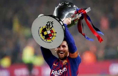 Messi saat bawa Barcelona juara Liga Spanyol 2018-2019