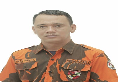 Iwan Pansa, Ketua Majelis Pimpinan Cabang Pemuda Pancasila Kota Pekanbaru.