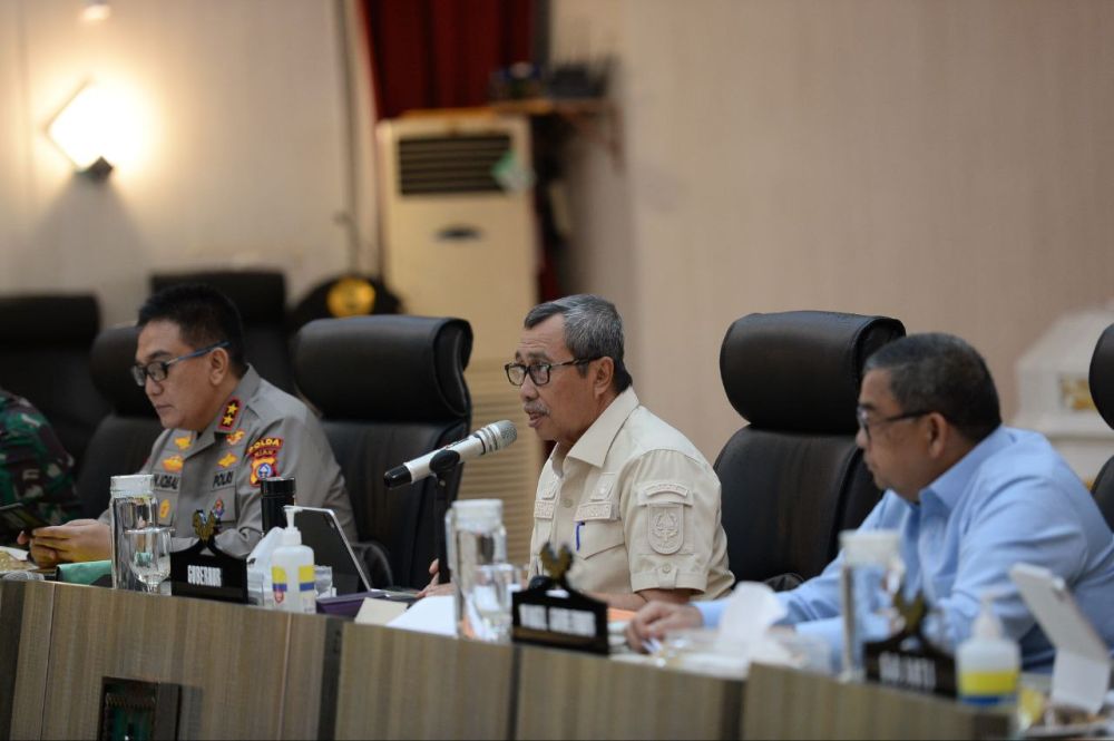 Gubernur Riau umumkan Status Siaga Darurat Kebakaran Hutan dan Lahan (foto/Bayu)