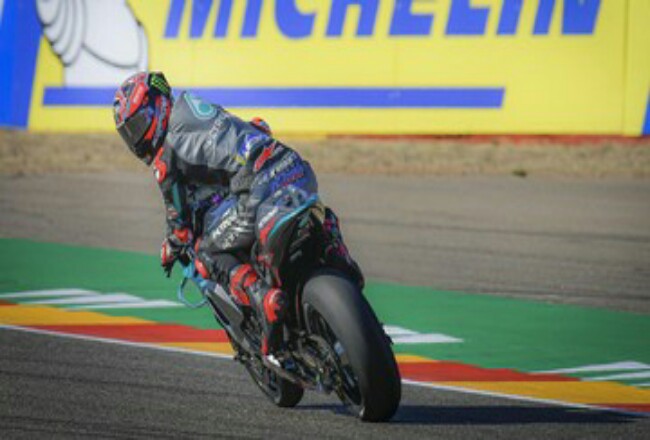 Fabio Quartararo anggap Joan Mir bencana di MotoGP Aragon. Foto: CNNIndonesia