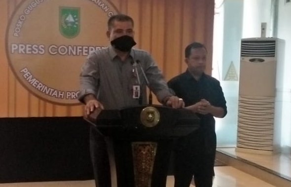 Kepala Dinas Tanaman Pangan dan Holtikultura Riau, Syahfalefi 