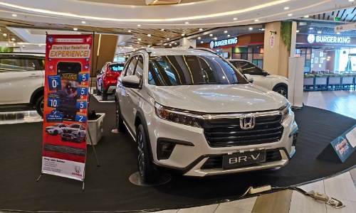 Honda All New BR-V di Living World Pekanbaru.(foto: rahmat/halloriau.com)