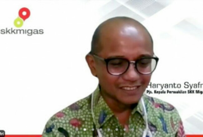 Pjs Kepala Perwakilan SKK Migas Sumbagus Haryanto Syafri
