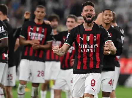 AC Milan memetik kemenangan penting atas Juventus pada giornata ke-37 Liga Serie A Italia 2022/2023
