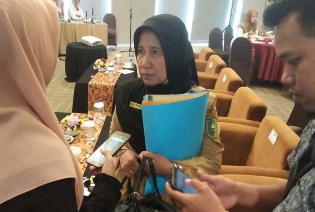 Kepala Dinas Kesehatan (Kadiskes) Provinsi Riau, Mimi Yuliani Nazir.