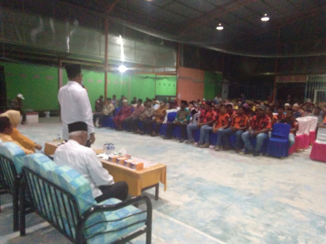 Calon Wakil Gubernur Riau nomor 4, H Suyatno melakukan kampanye dialogis. 