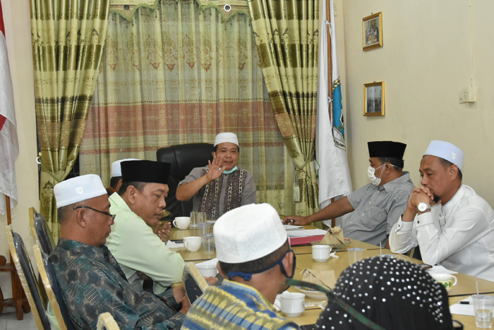 Rapat Pengurus LTPQ membahas persiapan pelaksanaan MTQ tingkat Kabupaten Bengkalis.
